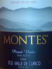 Montes Limited Selection Pinot Noir Oak Aged
