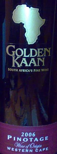 Golden Kaan Pinotage