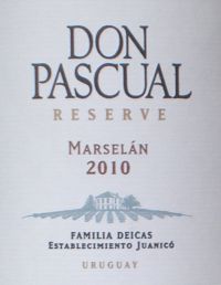 Don Pascual Marselan Reserve