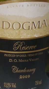 Dogma Reserve Chardonnay