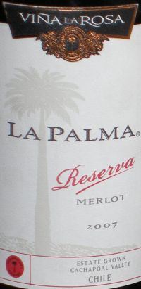 La Palma Reserva Merlot