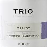 Trio Three Varieties Merlot Carmenere Cabernet Sauvignon