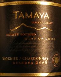 Tamaya Viognier Chardonnay Reserva