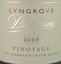 Lyngrove Platinum Pinotage