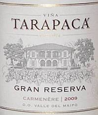 Tarapaca Grand Reserva Carmenere