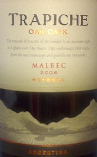 Trapiche Oak Cask Malbec