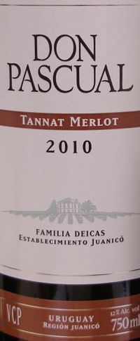 Don Pascual Tannat Merlot