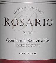 Rosario Winemakers Selection Cabernet Sauvignon