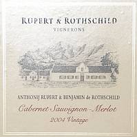 Rupert and Rothschild Cabernet Sauvignon Merlot