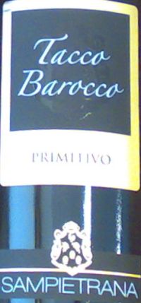 Tacco Barocco Primitivo