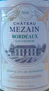 Chateau Mezain Sauvignon