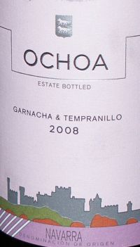 Ochoa Garnacha Tempranillo Estate Bottled