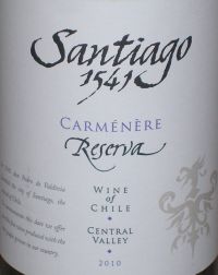 Santiago 1541 Carmenere Reserva