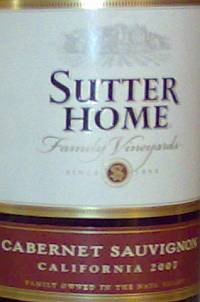 Sutter Home Cabernet Sauvignon