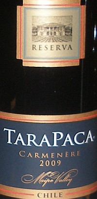 Tarapaca Reserve Carmenere