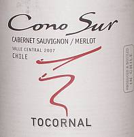 Cono Sur Tocornal Cabernet Sauvignon  Merlot