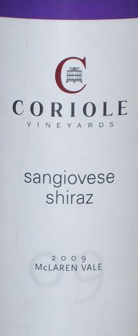 Coriole Sangiovese Shiraz